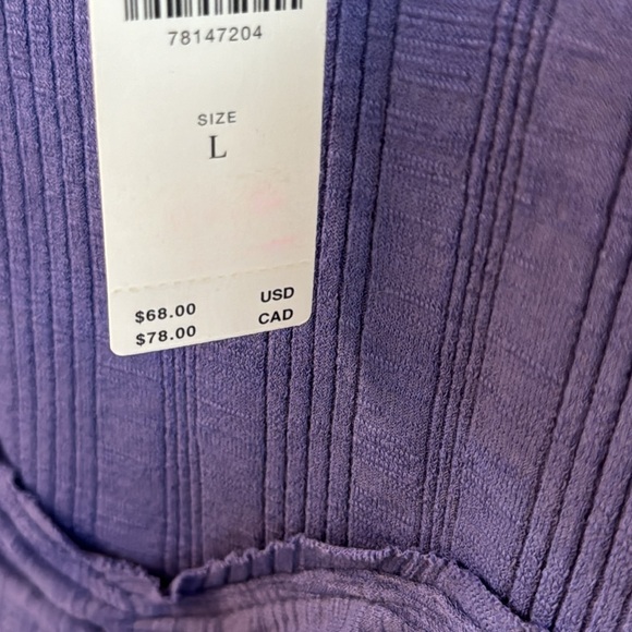 NWT Anthropologie Pilcro purple Tank top - Picture 6 of 8